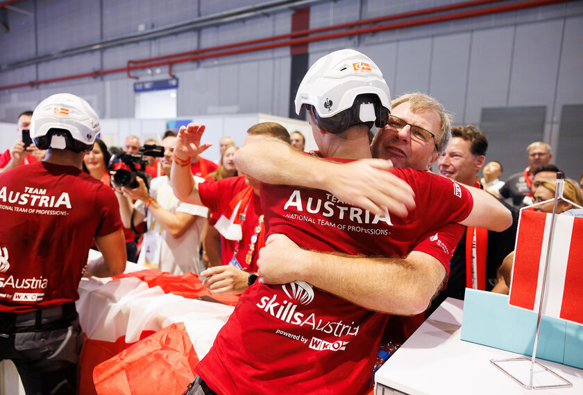 Jubel bei den WorldSkills 2026 in Shanghai
