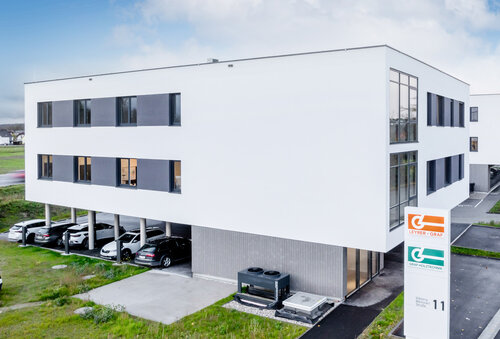 Neuer Bürostandort von Leyrer + Graf und Graf-Holztechnik in Marchtrenk